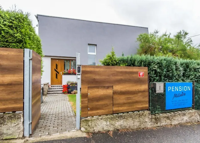 Milada بيت ريفي Klecany